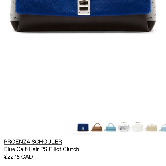 Proenza Schouler Calf hair PS Elliot Clutch - Picture 6 of 6